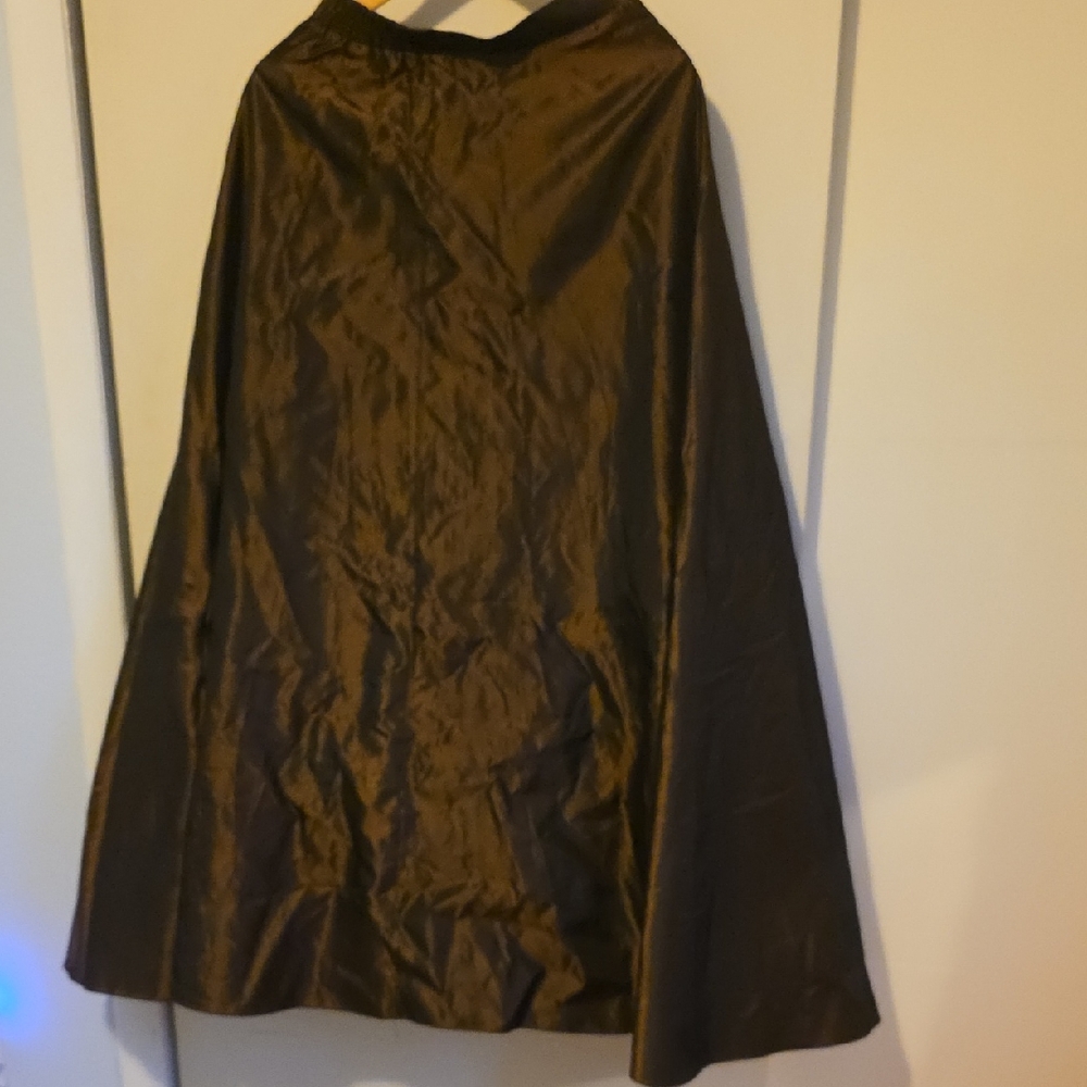 J.B.S. Shimmering Brown A-Line Skirt
